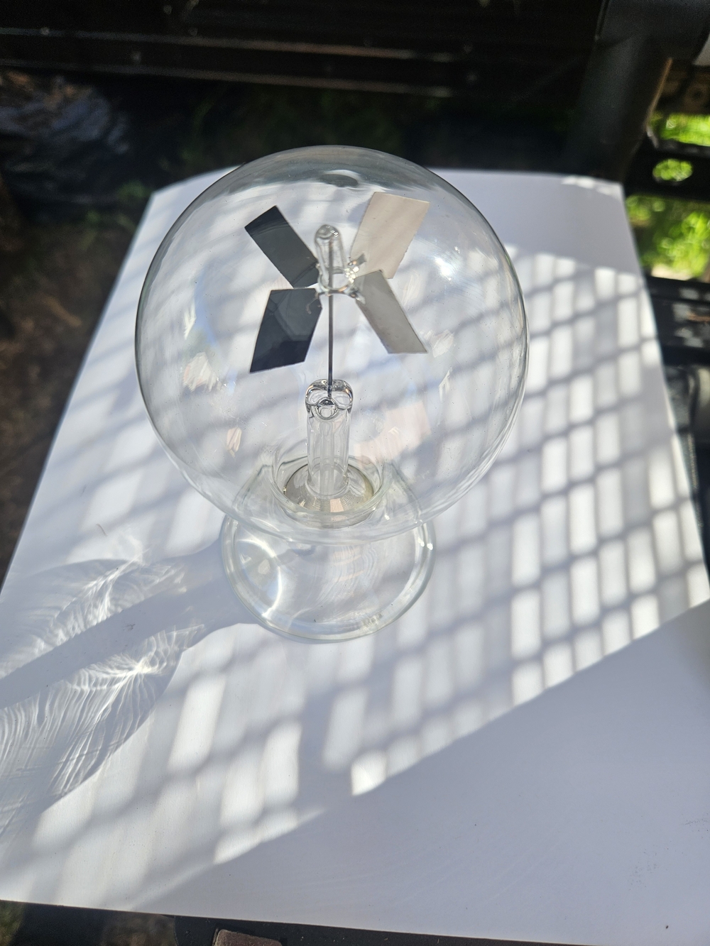 Vintage Windsor Radiometer Space Age Sphere Solar Toy In Box